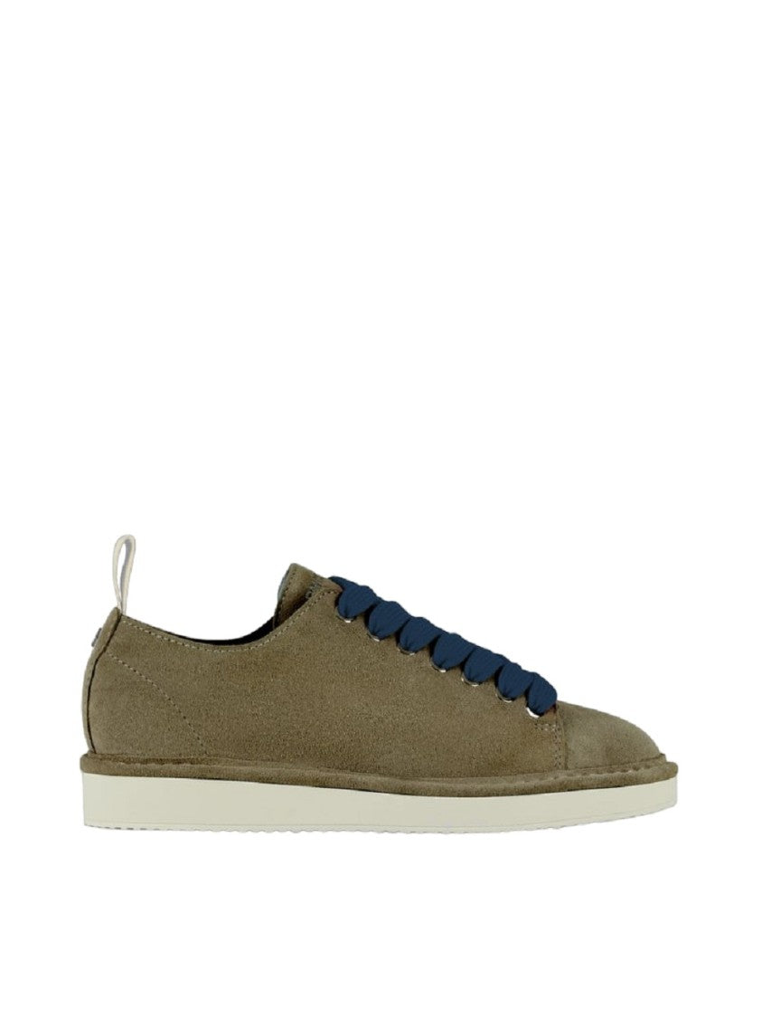 Panchic Green Lace-Up Shoes