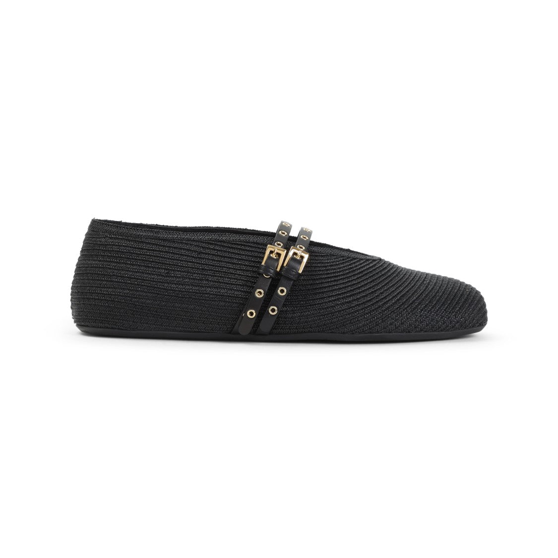 Alaïa Textured Upper Ballerinas