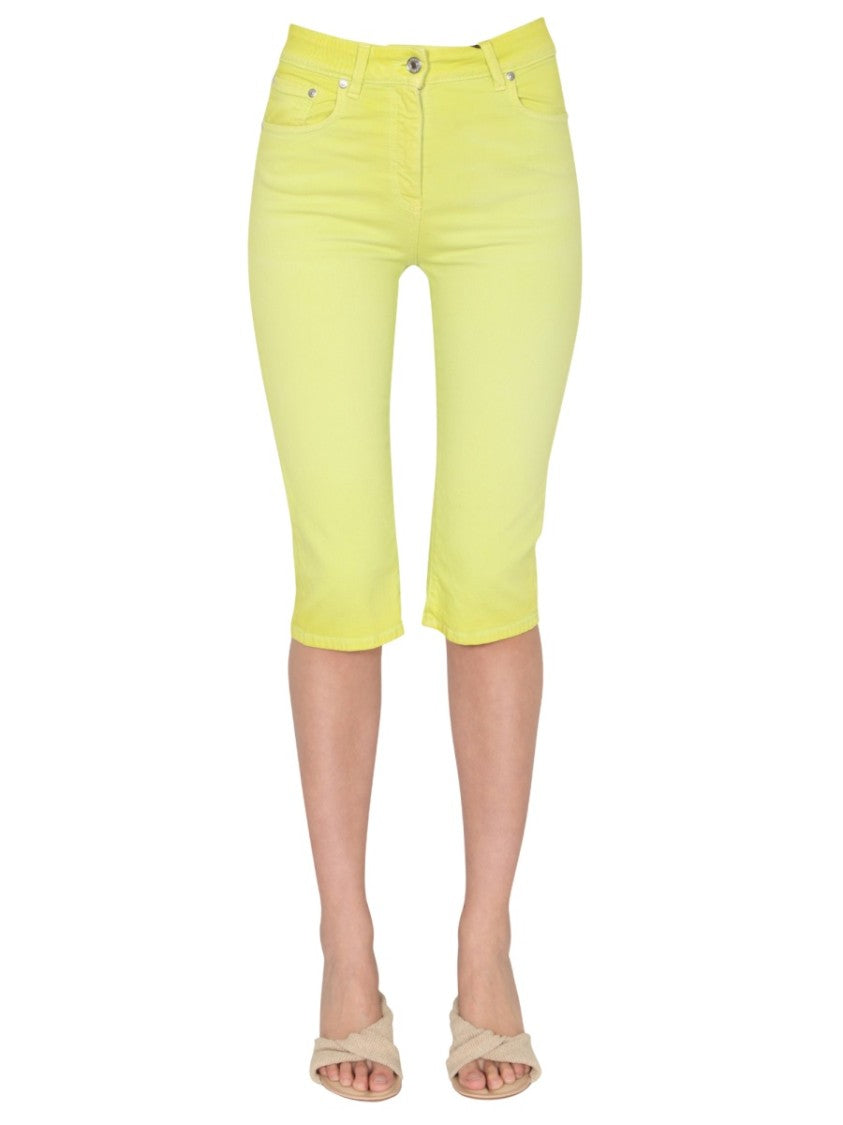 Msgm Mid-Length Slim Fit Jeans
