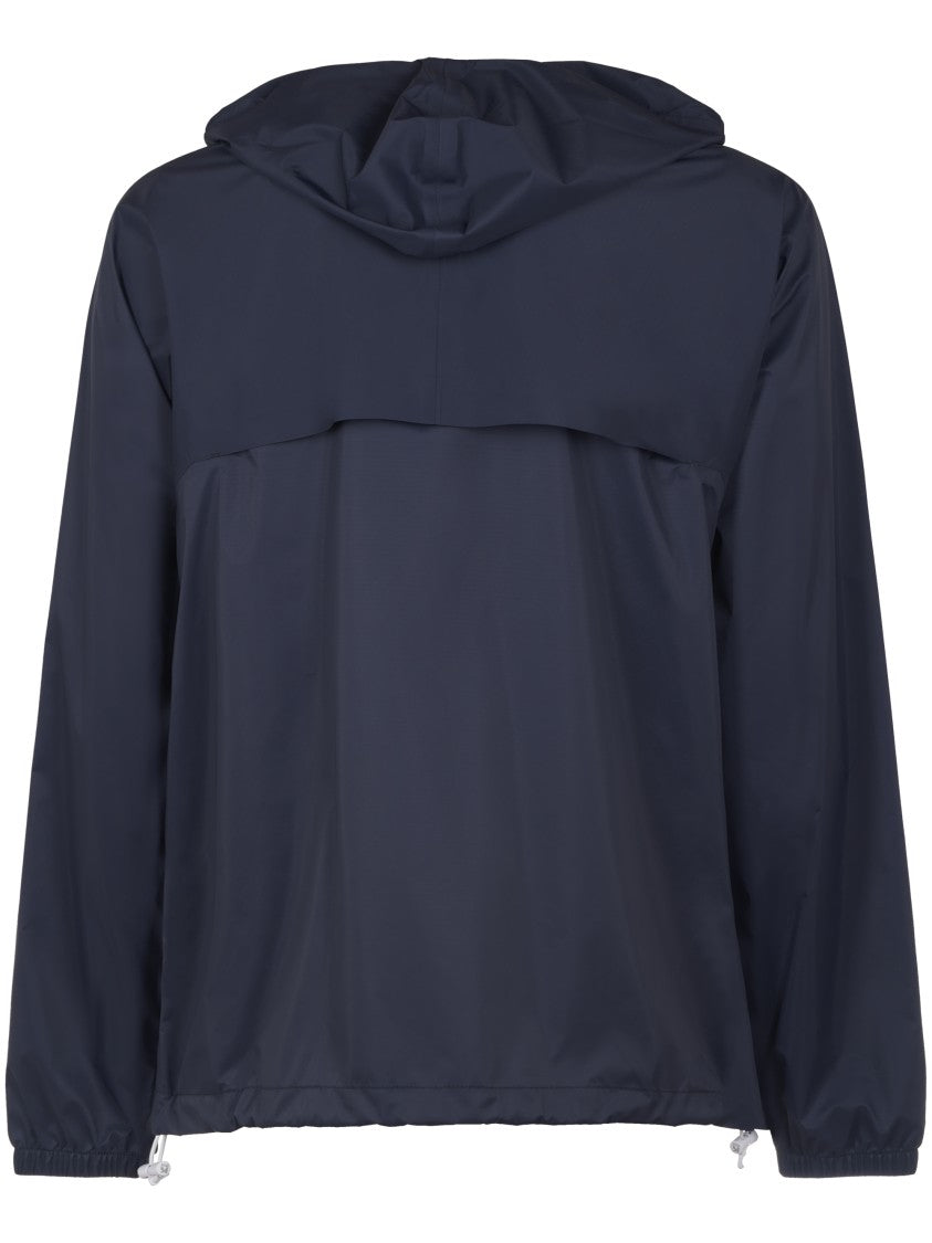 K-Way R&D Lightweight Hooded Jacket With Contrasting Stripe