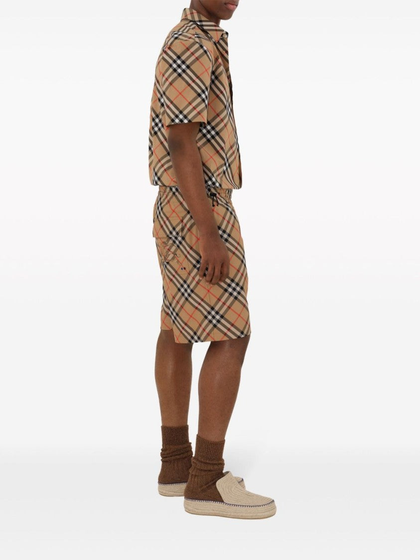Burberry Check Print Short Sleeves