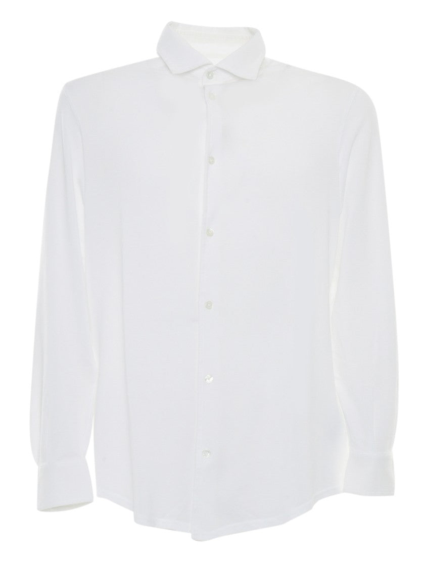 Fedeli Long-Sleeved Cotton Shirt With Tailored Fit
