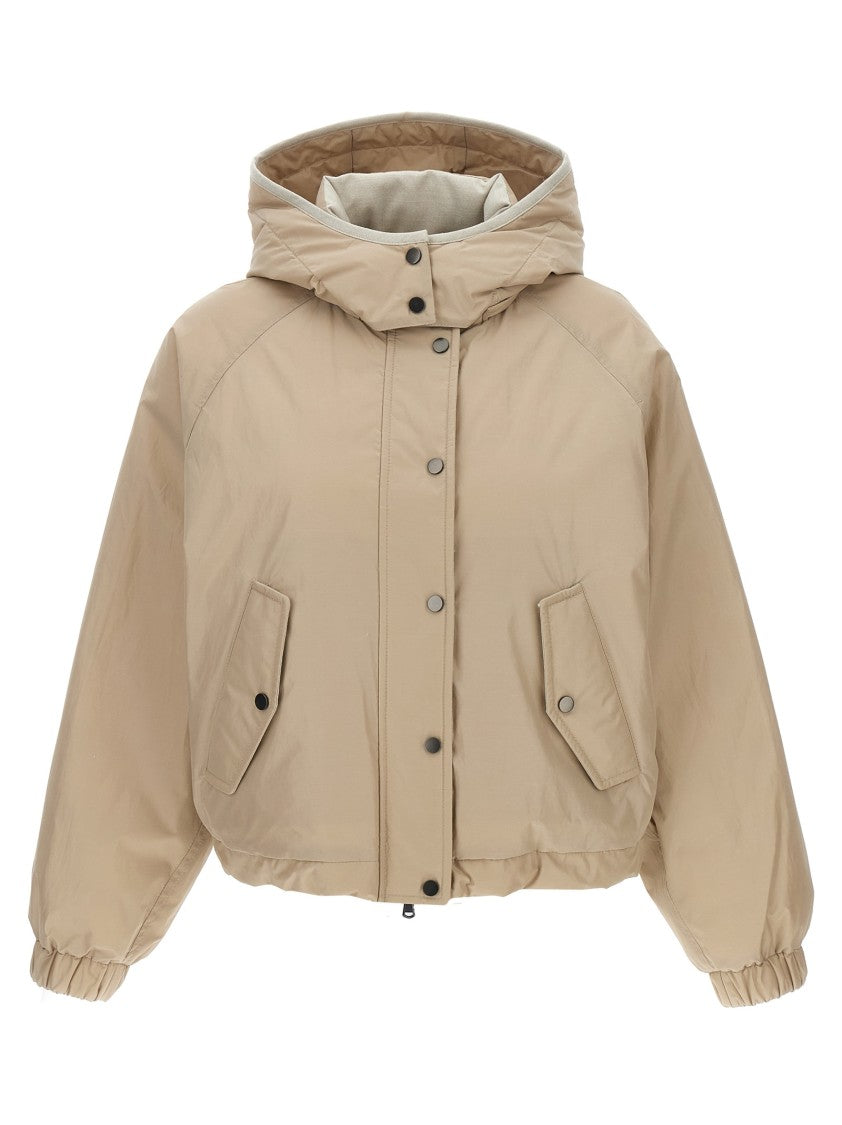 Brunello Cucinelli Cropped Down Jacket