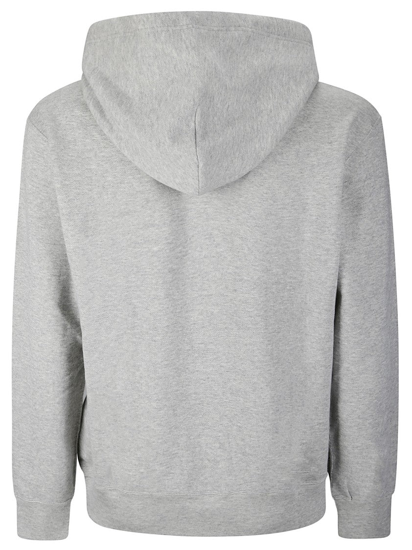 Comme Des Garçons Grey Pullover Hoodie