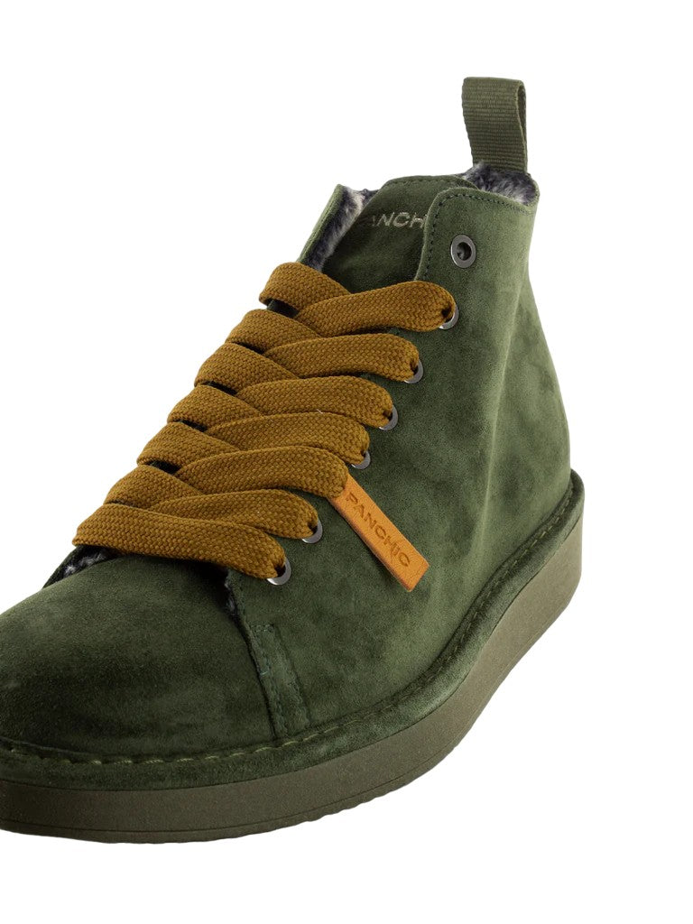 Panchic Sneakers With Leather And Functional Design Details
