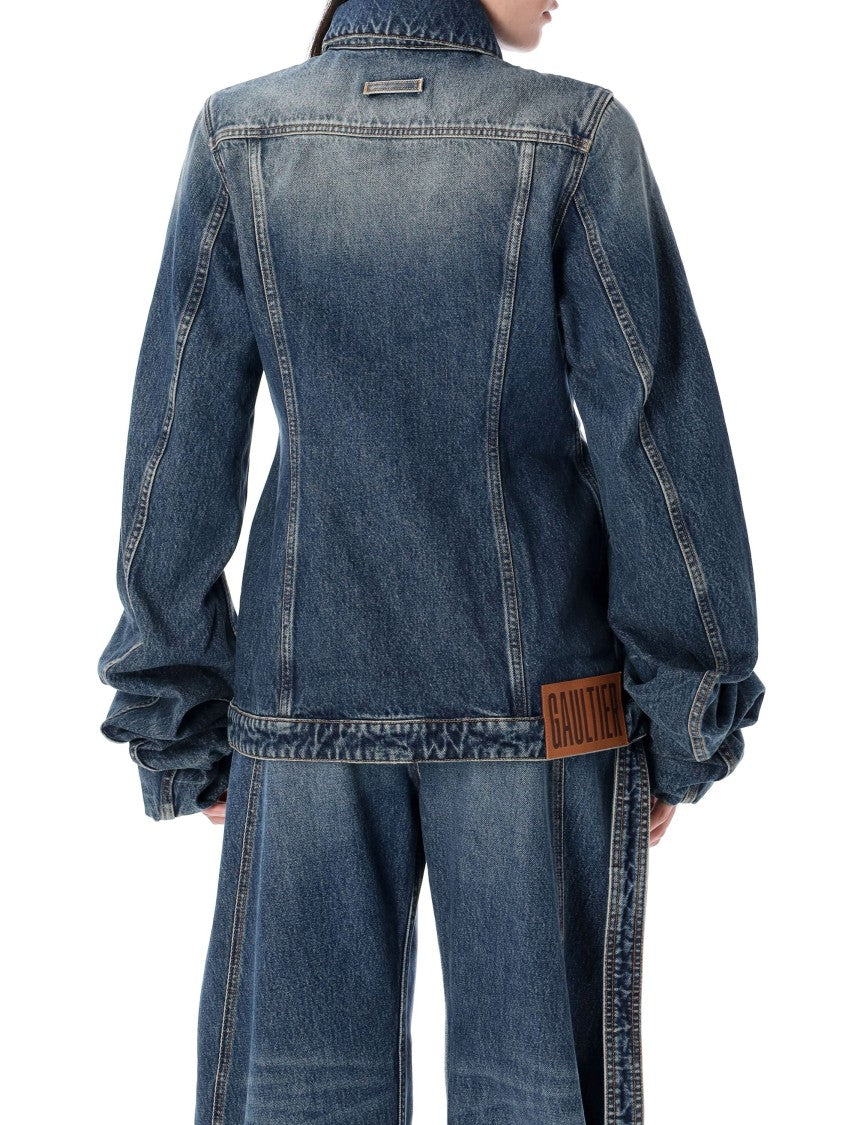 Jean Paul Gaultier Fitted Denim Jacket