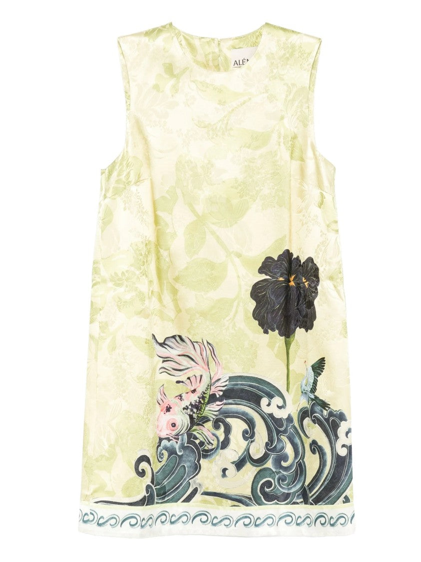 Alemais Rochester Floral-Print Sleeveless Mini Dress