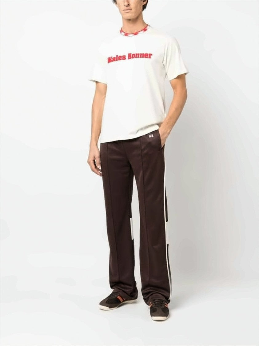 Wales Bonner Relaxed Fit Training Pants With Contrasting Panels