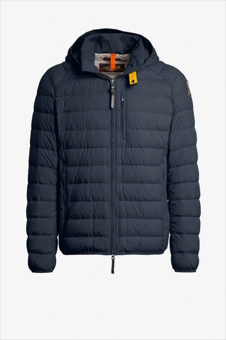 Parajumpers Quilted Down Jacket With Hood And Signature Details