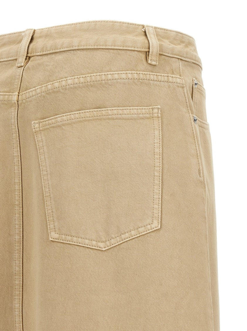 Tory Burch Deconstructed Midi' Skirt