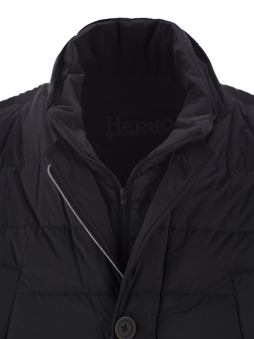 Herno Long Waterproof Padded Coat