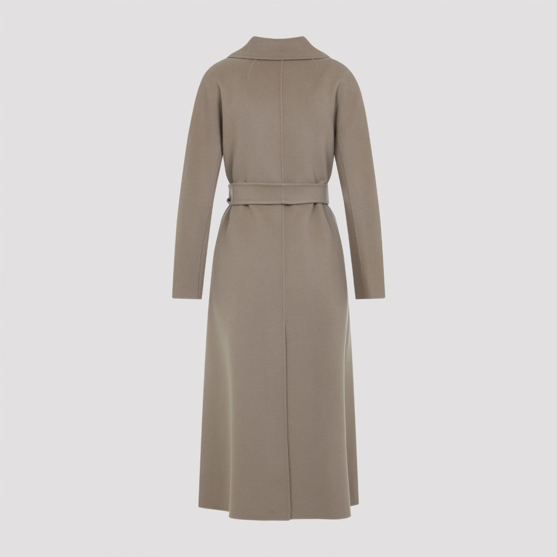 Max Mara Enzo Beige Virgin Wool Coat