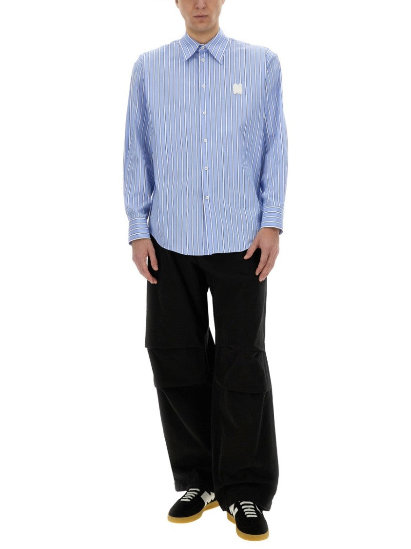 Msgm Canvas Cargo Pants "Parachute"