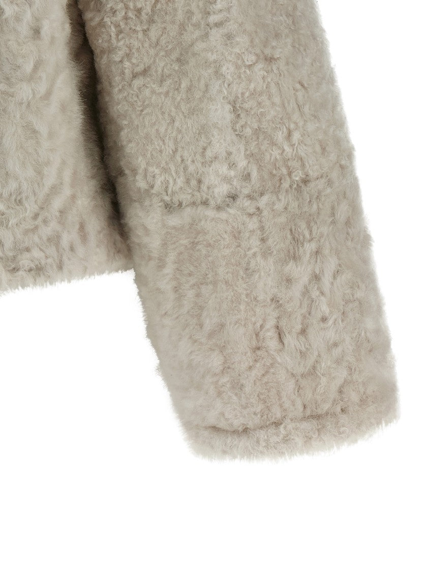 Brunello Cucinelli Fuzzy' Reversible Caban