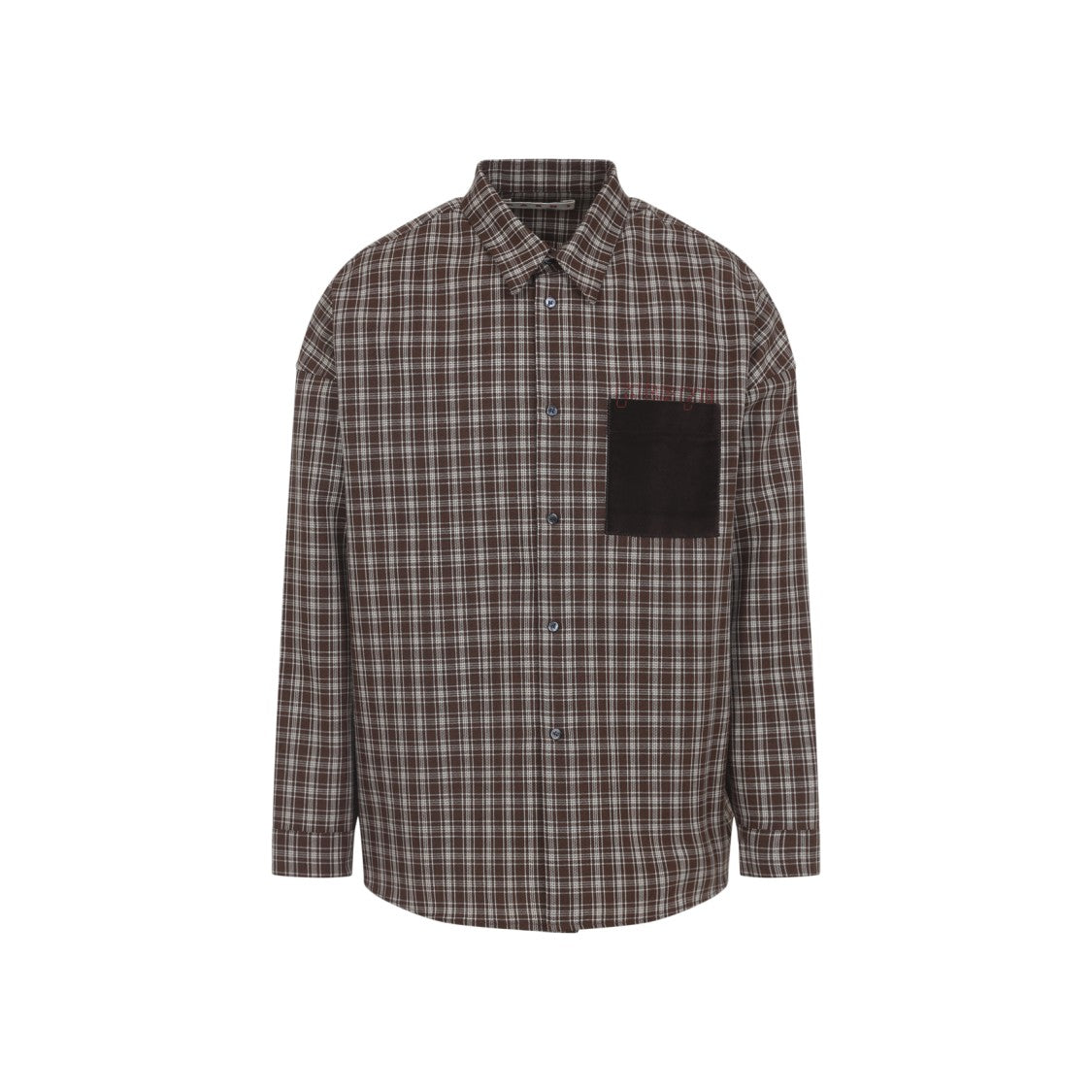 Marni Plaid Virgin Wool Shirt