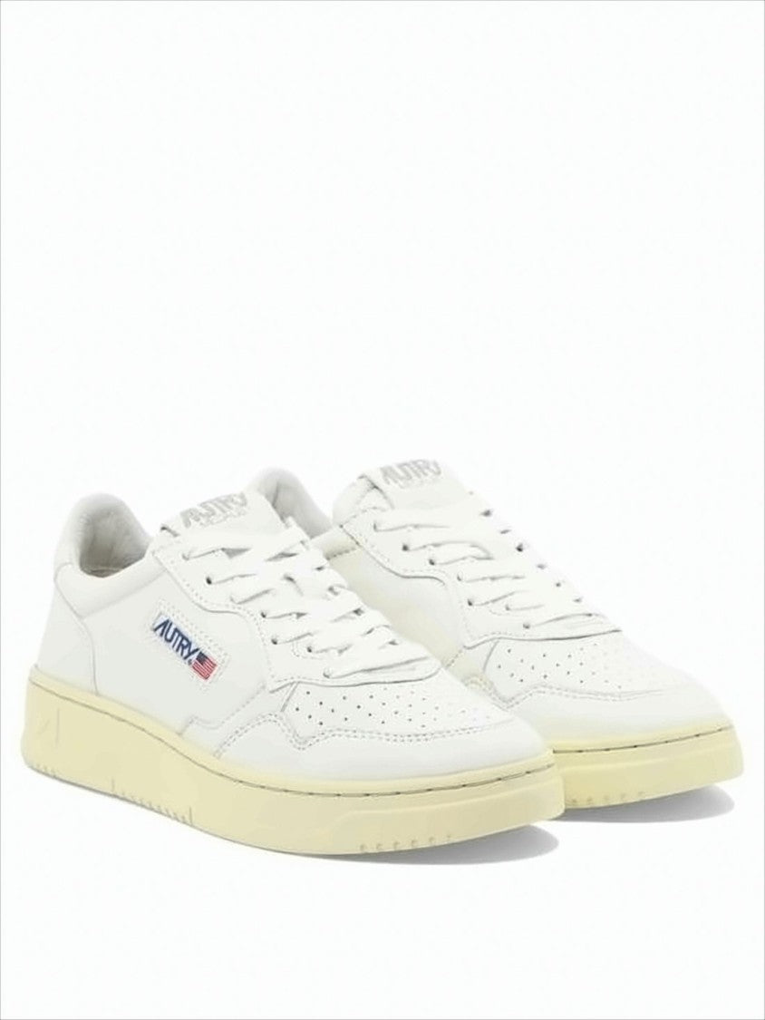 Autry Smooth Goat Leather Low-Top Sneakers