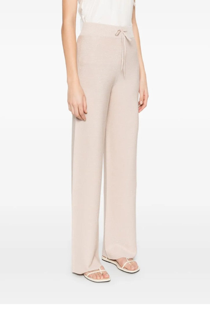 Fabiana Filippi Wide-Leg Relaxed Fit Pants With Drawstring Waist