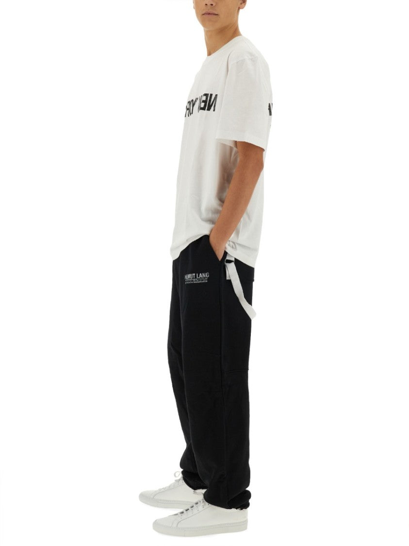 Helmut Lang Bold Graphic Logo T-Shirt