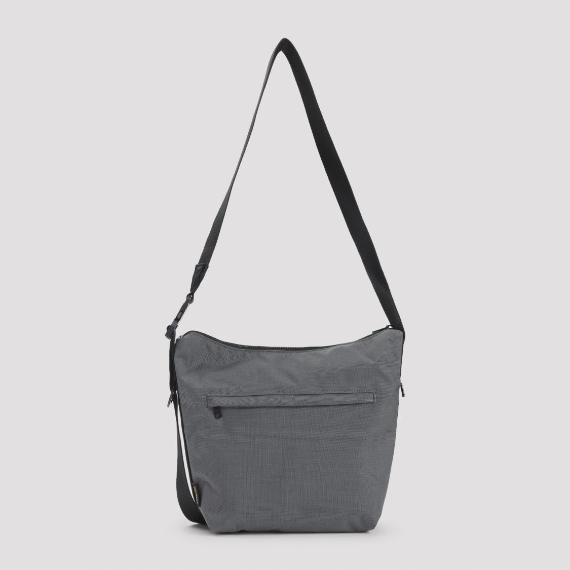 Y-3 Contemporary Grey Crossbody Bag With Adjustable Strap
