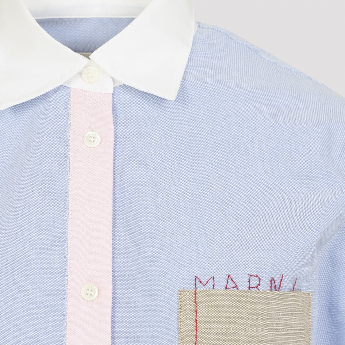 Marni Light Blue Cotton Shirt
