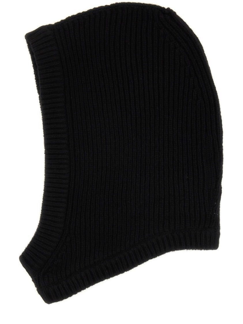 Rick Owens Ribbed Cashmere Blend Hood