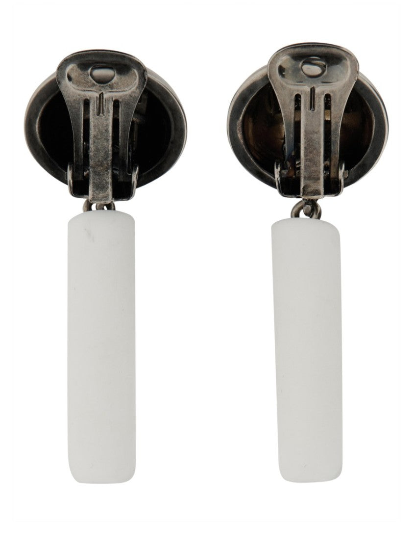 Moschino Logo Earrings