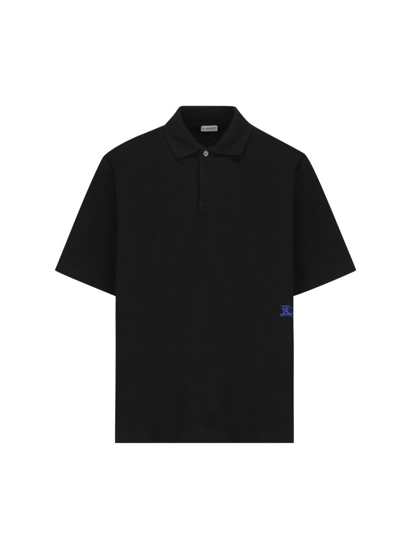 Burberry Short-Sleeve Polo Shirt With Classic Collar