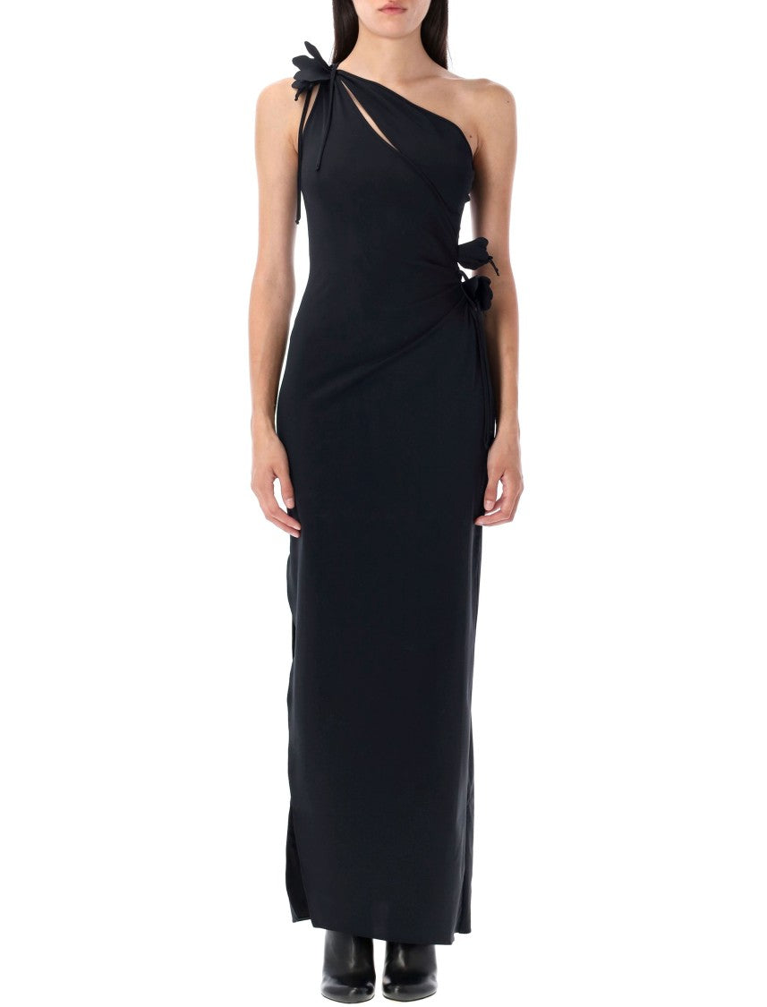 Coperni Asymettric Flower Gown