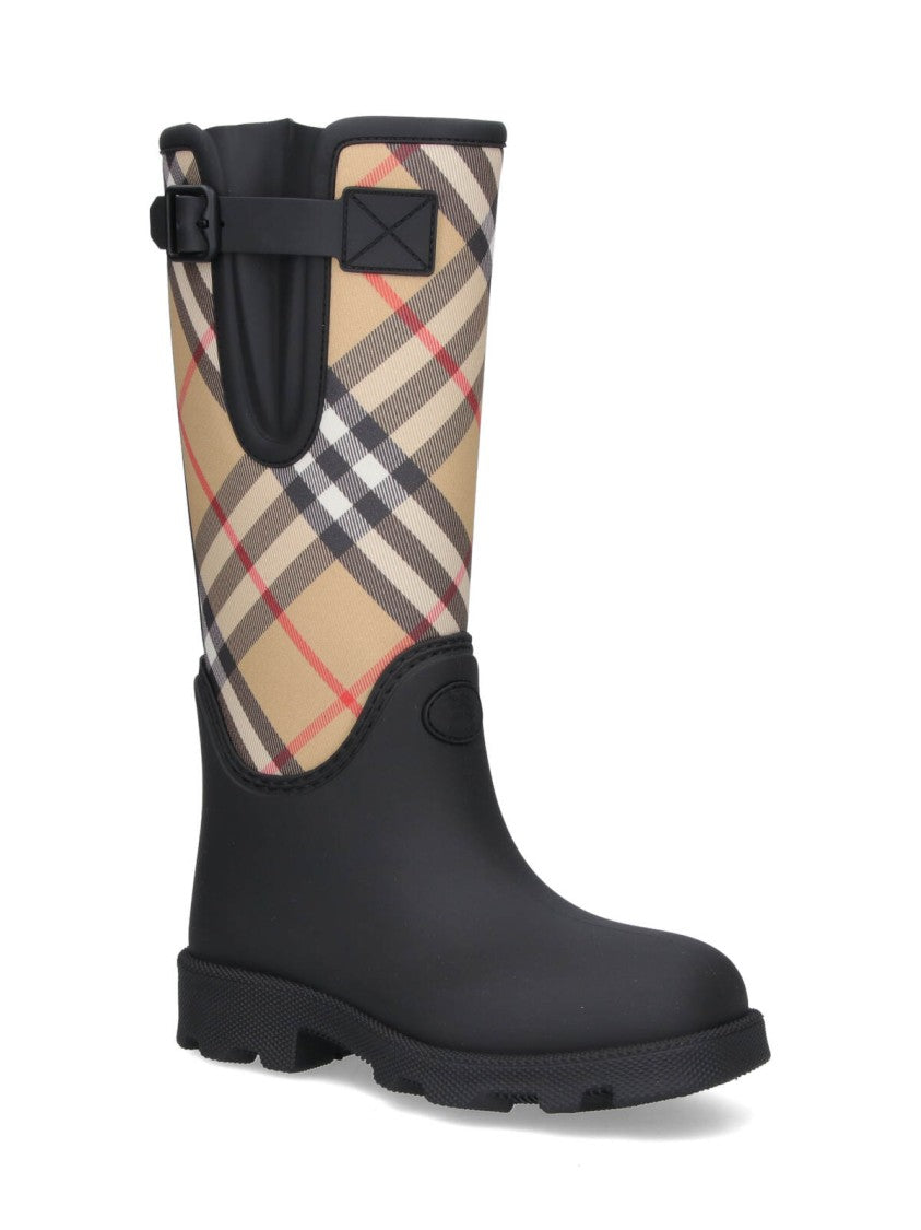 Burberry Marsh Stamp Boots – Black