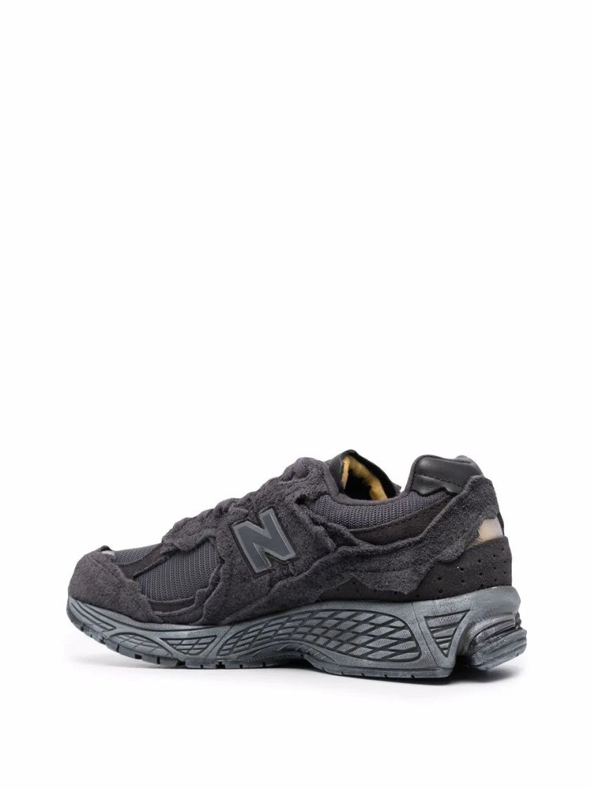 New Balance Low-Profile Suede And Mesh Sneakers