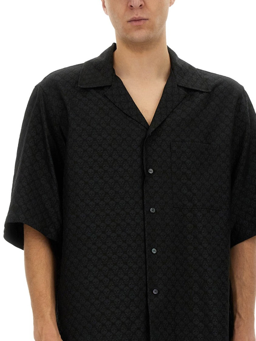 Alexander Mcqueen "Skull" Pattern Shirt