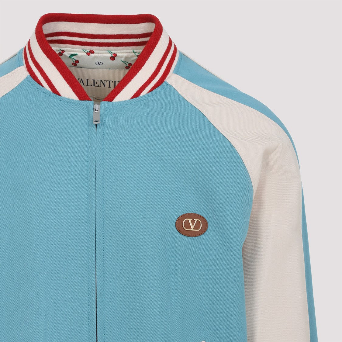 Valentino Light Blue Viscose Jacket
