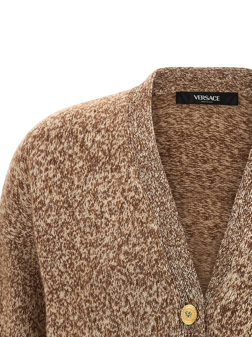 Versace 'Medusa '95' Button Cardigan
