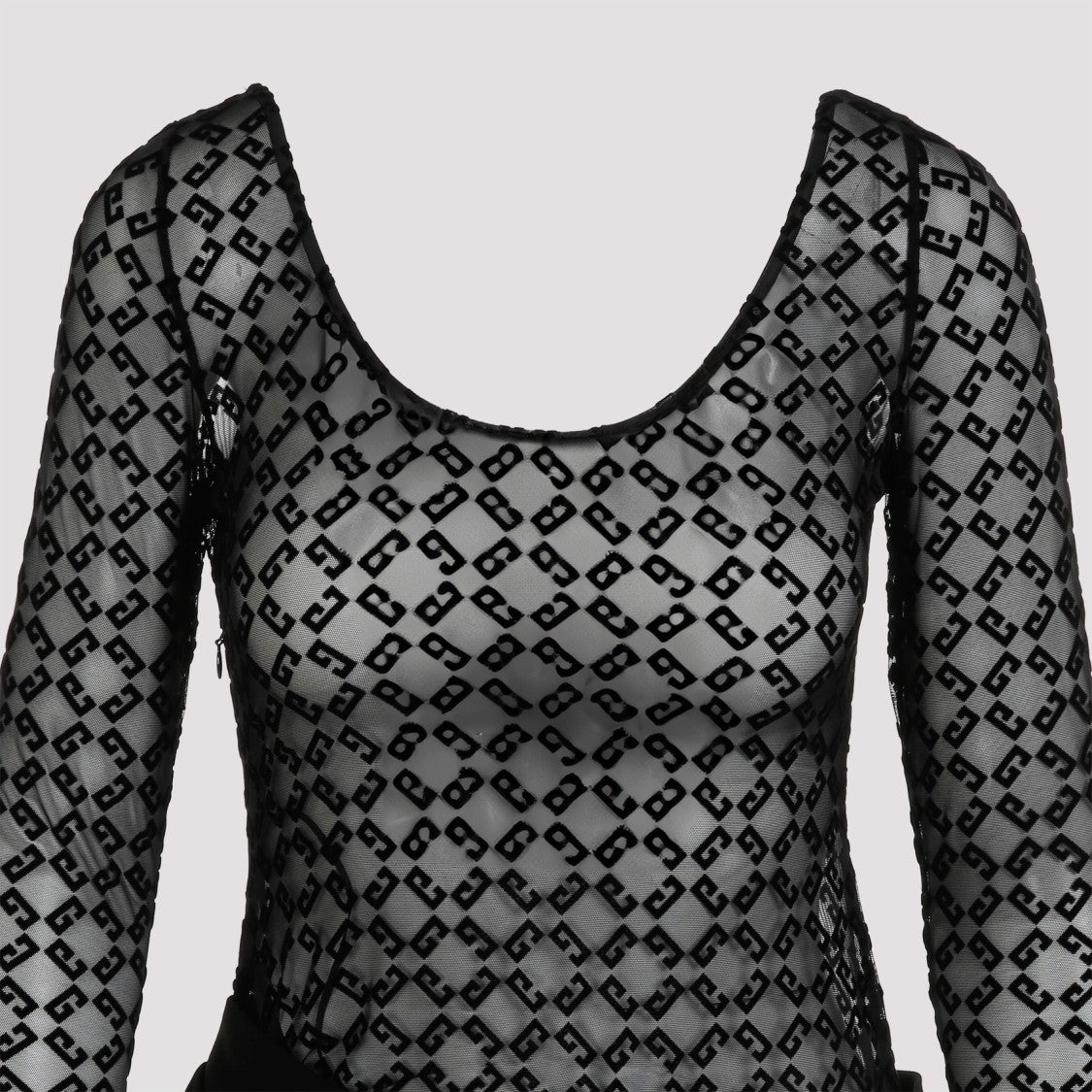 Givenchy Fitted Women's Dress With Semi-Sheer Bodice