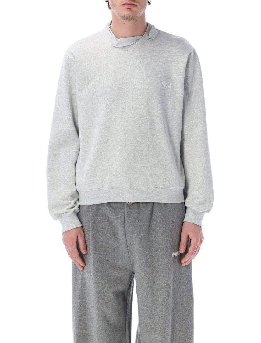 Magliano Fleece Braided Crew Neck Sweatshirt