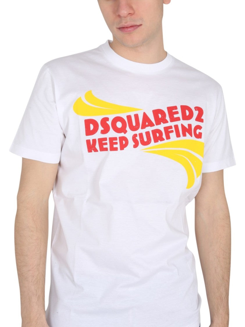 Dsquared2 Bold Logo Print T-Shirt