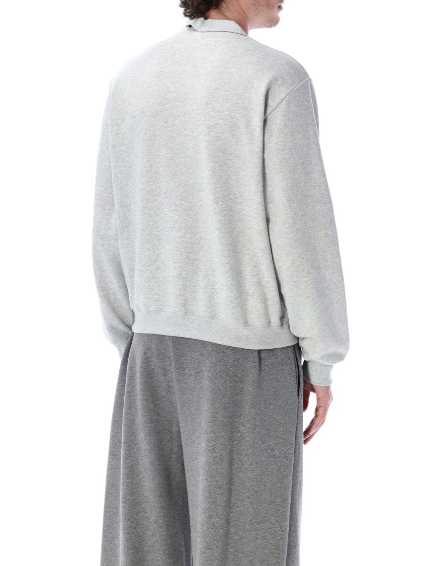 Magliano Fleece Braided Crew Neck Sweatshirt
