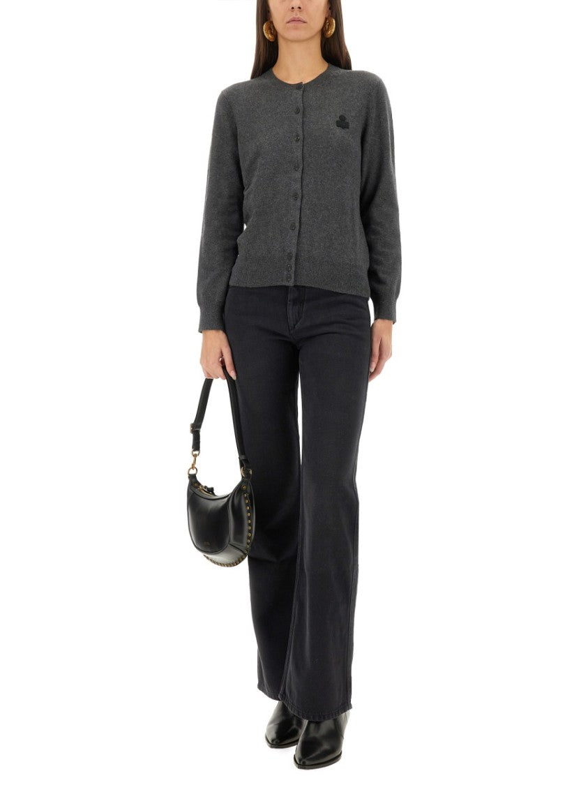 Isabel Marant Étoile "Mona" Cardigan With Logo