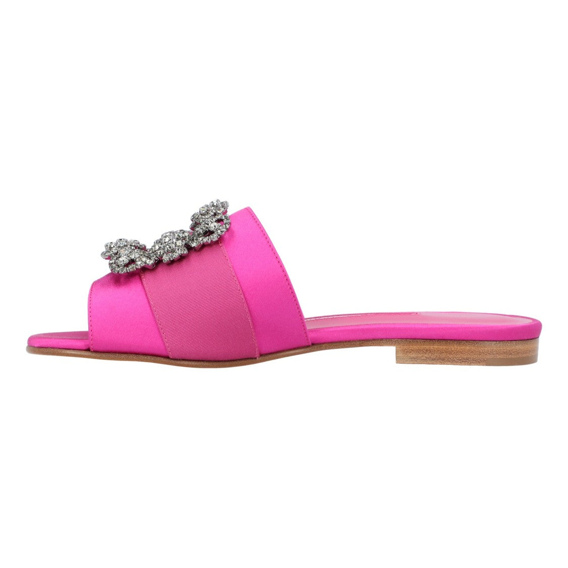 Manolo Blahnik Martamod Flat Purple