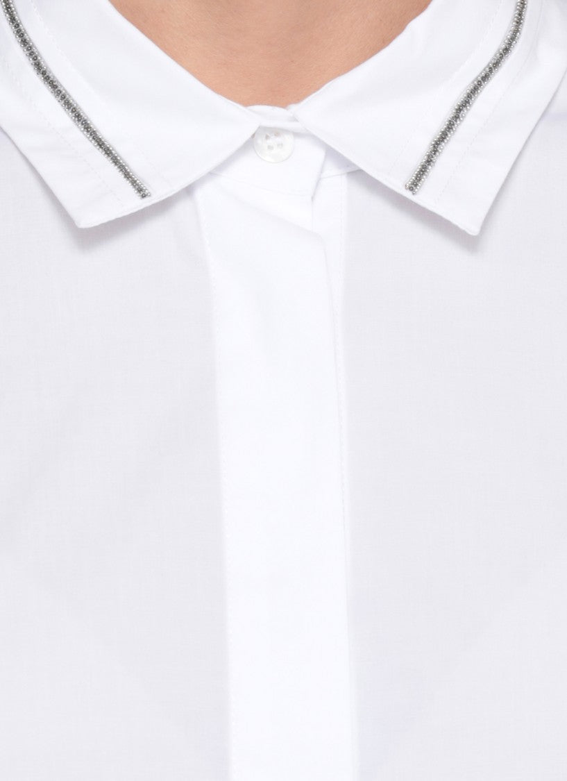 Peserico White Cotton Shirt