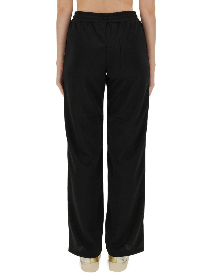 Golden Goose Jogging Pants With Adjustable Waistband And Star Motif Stripes