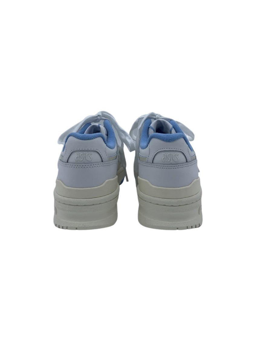 Asics White Sneakers With Cushioned Sole
