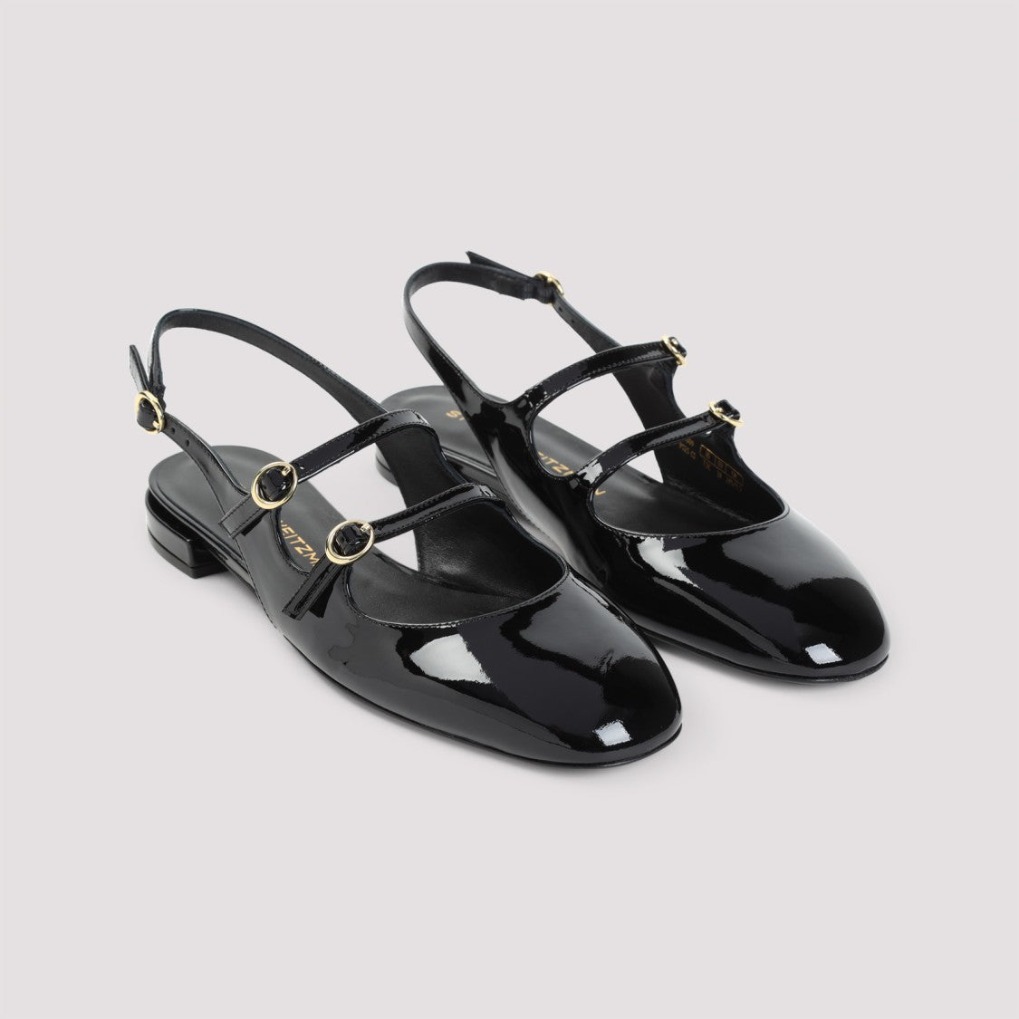 Stuart Weitzman Patent Leather Ballerinas