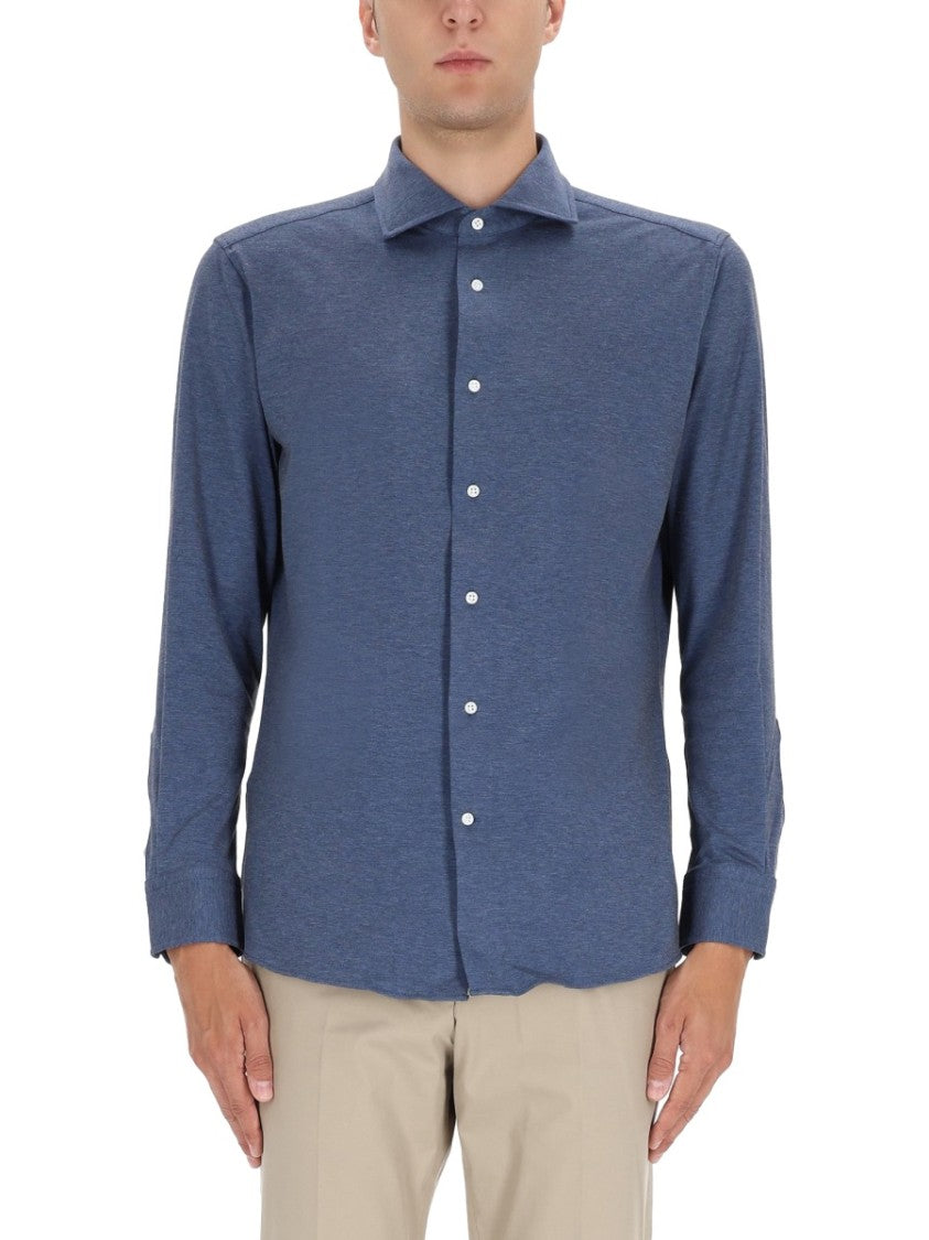 Boss Camel Long-Sleeve Button-Up Shirt