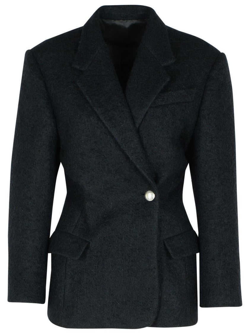 Isabel Marant Gallie' Black Wool Blend Jacket