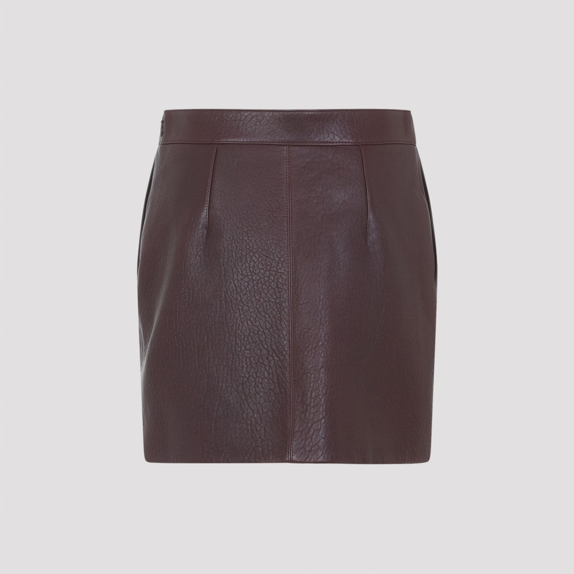 Chloé Lamb Leather Mini Skirt