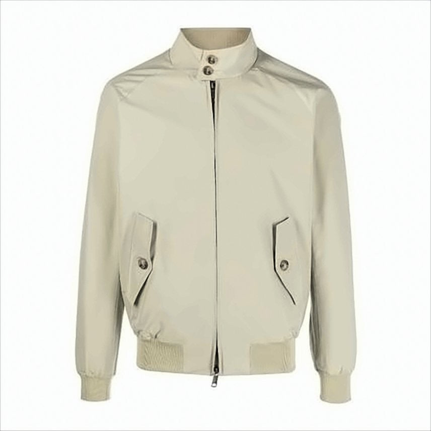 Baracuta Classic Bomber Jacket With Tartan Lining