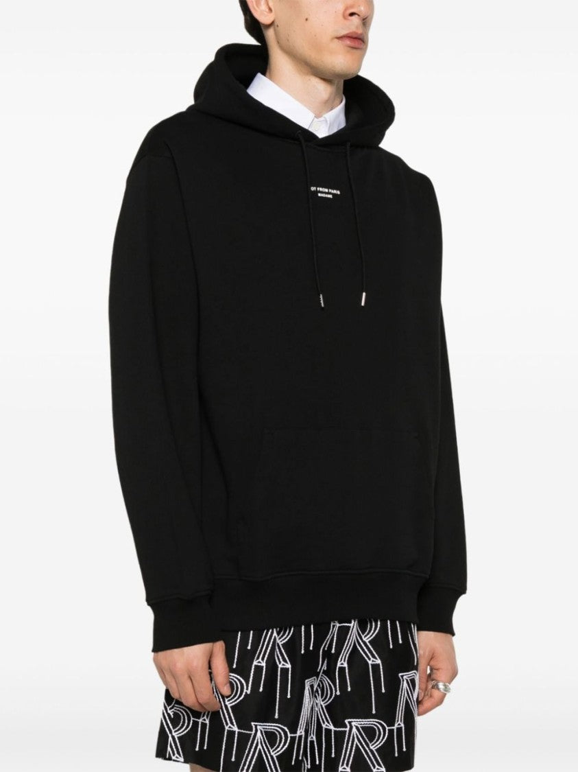 Drôle De Monsieur Le Hoodie Slogan À Poche Classique