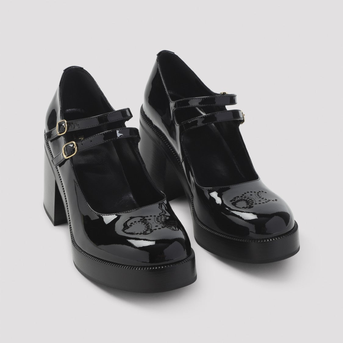 Celine Triomphe Perforated 90 Babies Decolletes