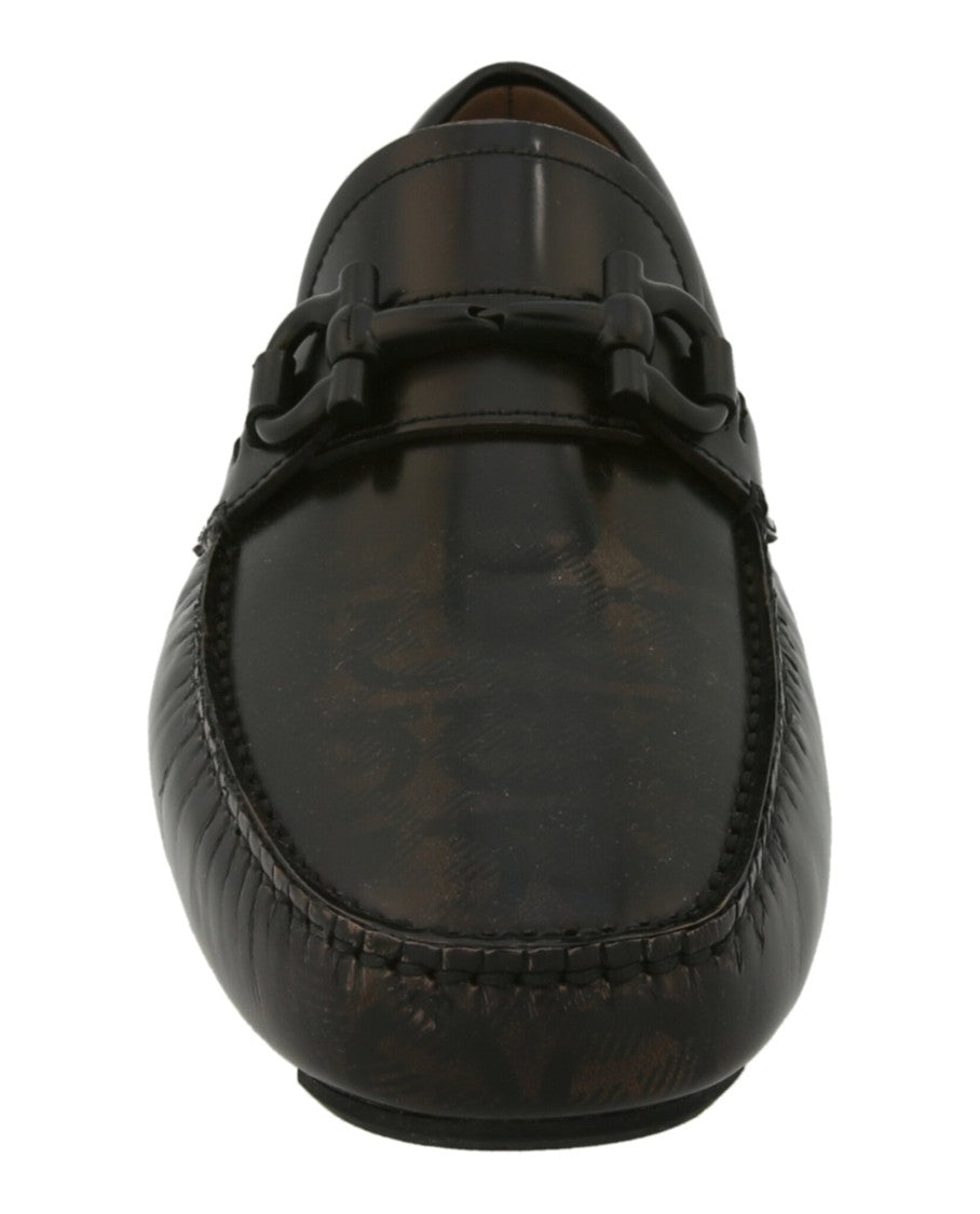 Ferragamo Parigi Leather Drivers